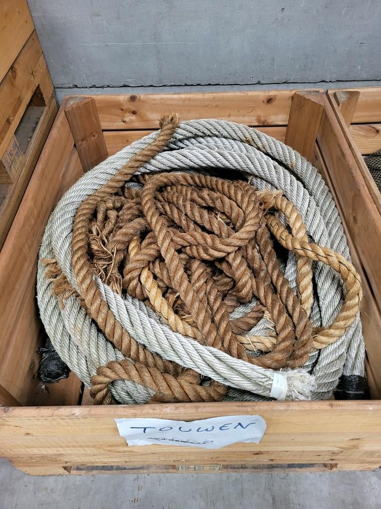 Scheepstouwen , koorden, Doe-het-zelf en Bouw, Lieren en Takels, Ophalen