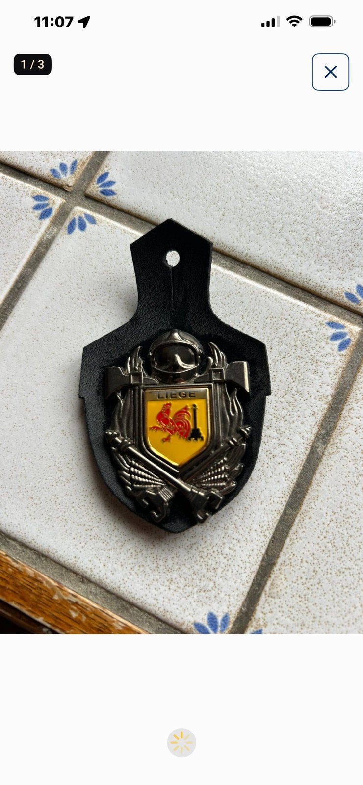 Broche pompier de Liege, Enlèvement ou Envoi, Neuf