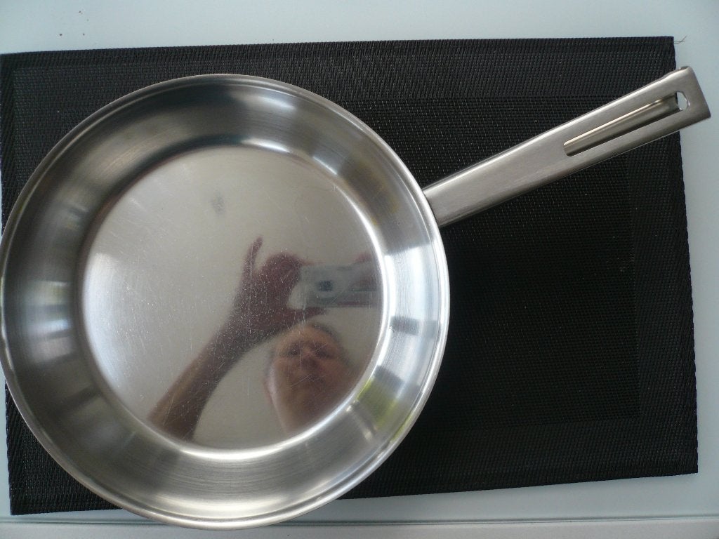 braadpan silvinox demeyere 18/10, Ophalen, Inox, Demeyere, Gebruikt