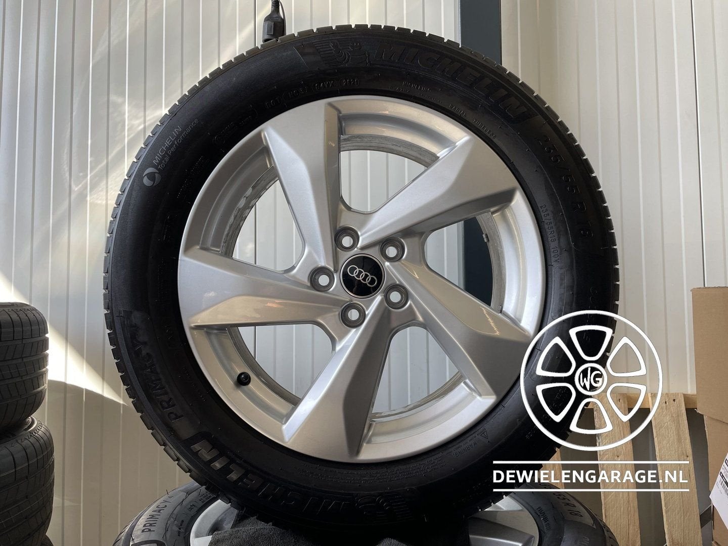 18 inch Audi Q3 Velgen NIEUW Origineel Velgen Zomer 5x112, 18 inch, -, -, Banden en Velgen