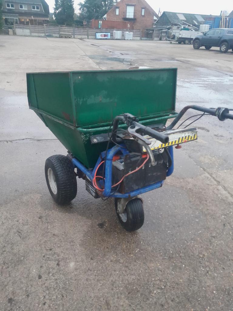 Zallys dumper, Enlèvement