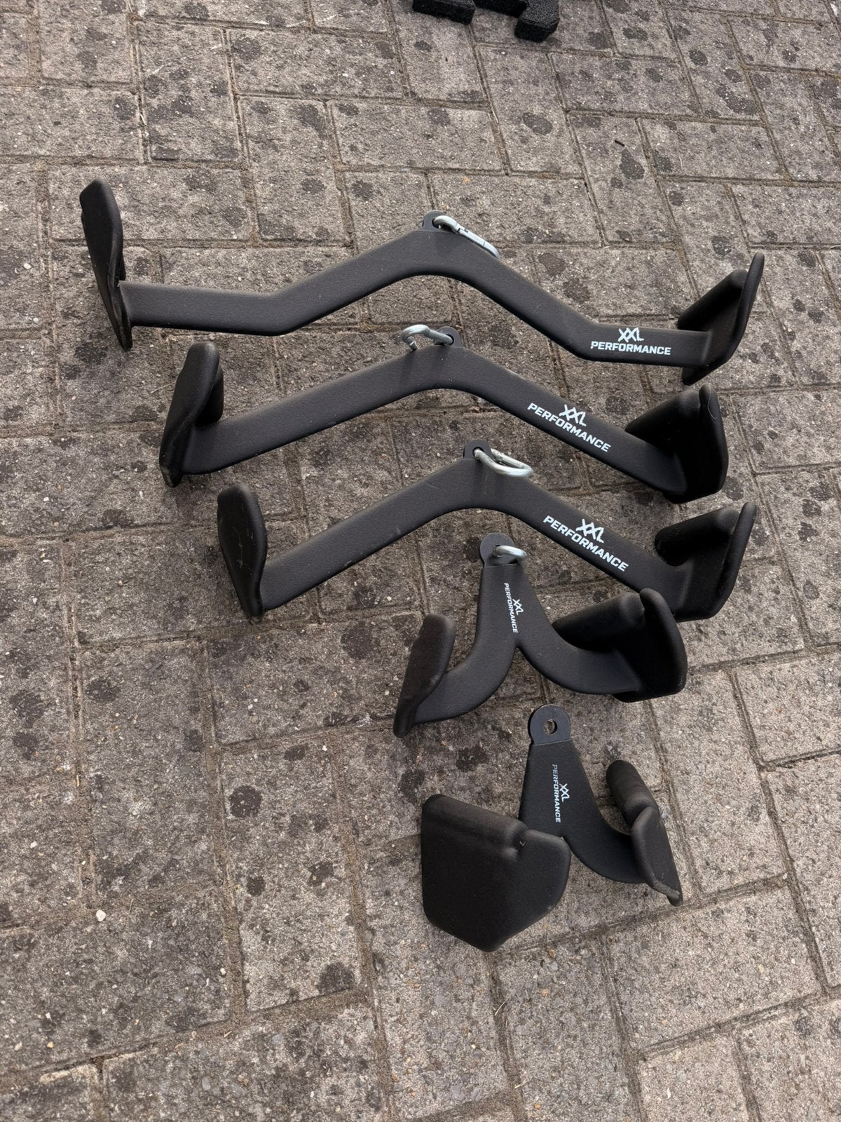 Handgrepen set, Sport en Fitness, Fitnessmaterialen, Ophalen