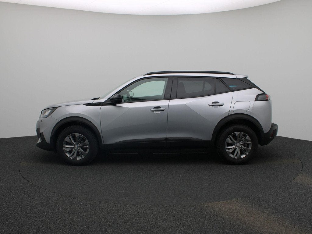 Peugeot 2008 1.2t Active Pack + GPS, Auto's, 1263 kg, Stof, Gebruikt, Zwart