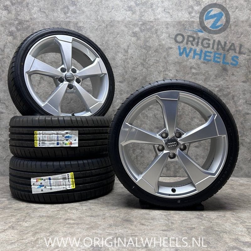 19 inch originele rotor velgen + zomerbanden Audi A3 S3 RS3, Neuf, Pneus et Jantes, Pneus été, -