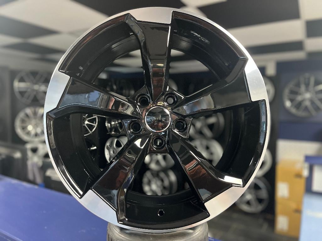 IN STOCK: NIEUWE set 18 inch 5x112 velgen VW Audi Seat Skoda, 18 inch, Velg(en), Nieuw, Ophalen of Verzenden