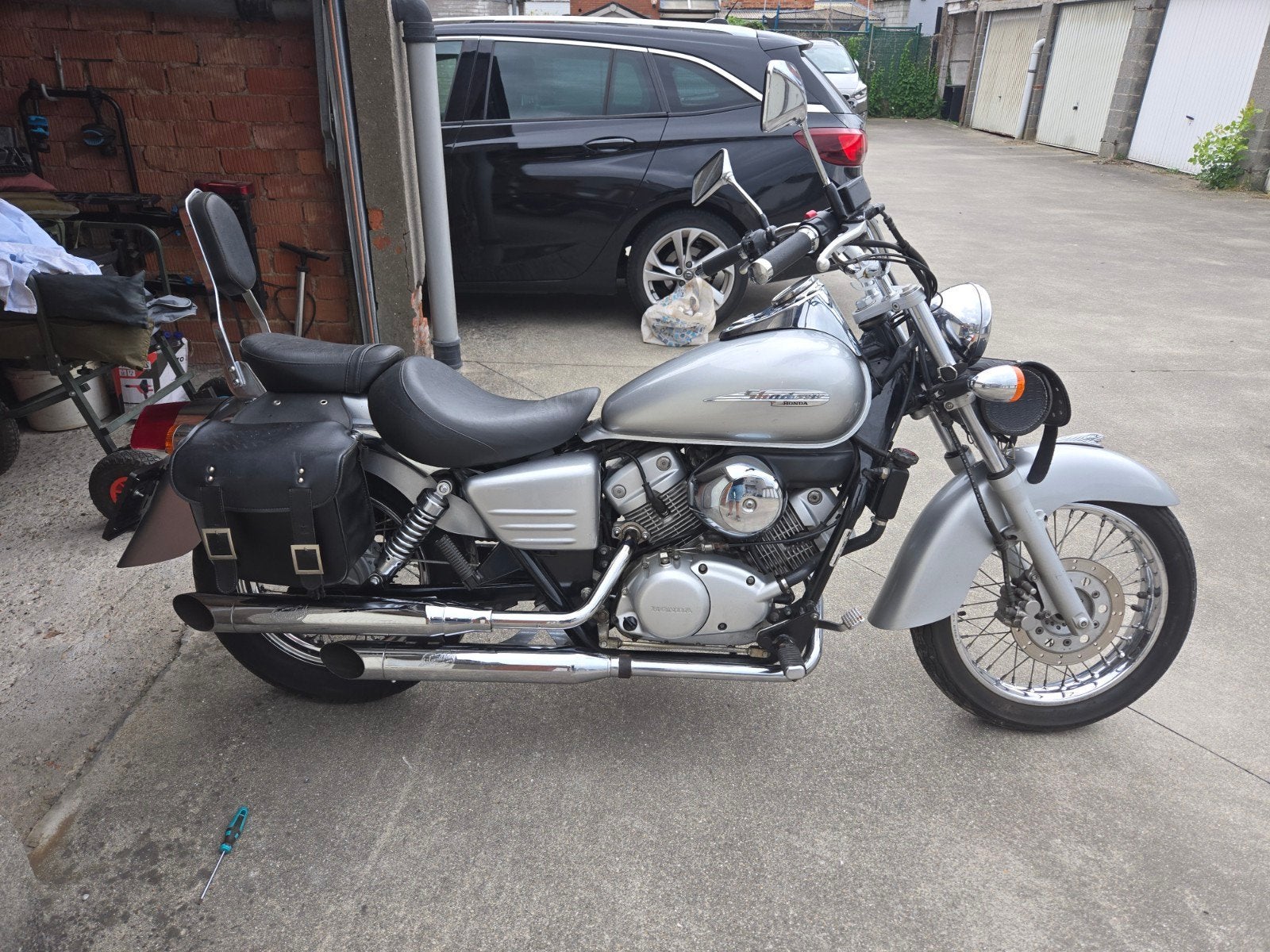 Te koop honda shadow 2007 125cc km stand foto, Motos, Particulier