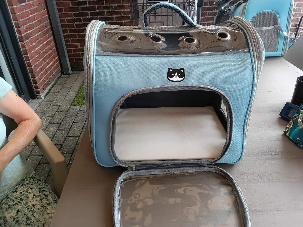 honden rugzak, Dieren en Toebehoren, Ophalen, Zo goed als nieuw