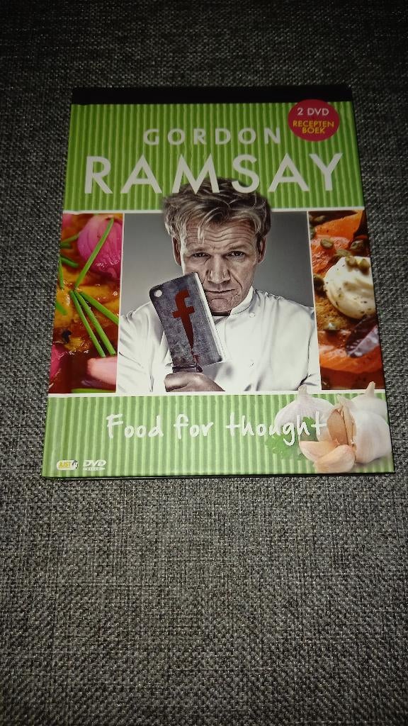 DVD box + boek Gordon Ramsay, Enlèvement ou Envoi, Utilisé