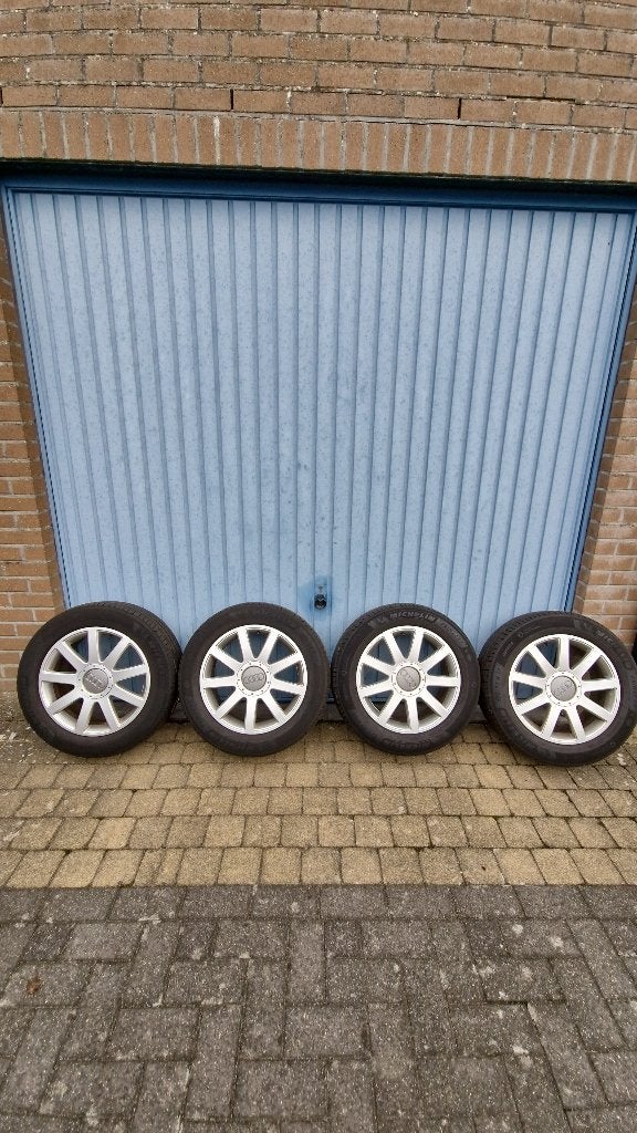 17 inch Audi S-line velgen 5x112, Ophalen, Velg(en), 17 inch, Personenwagen