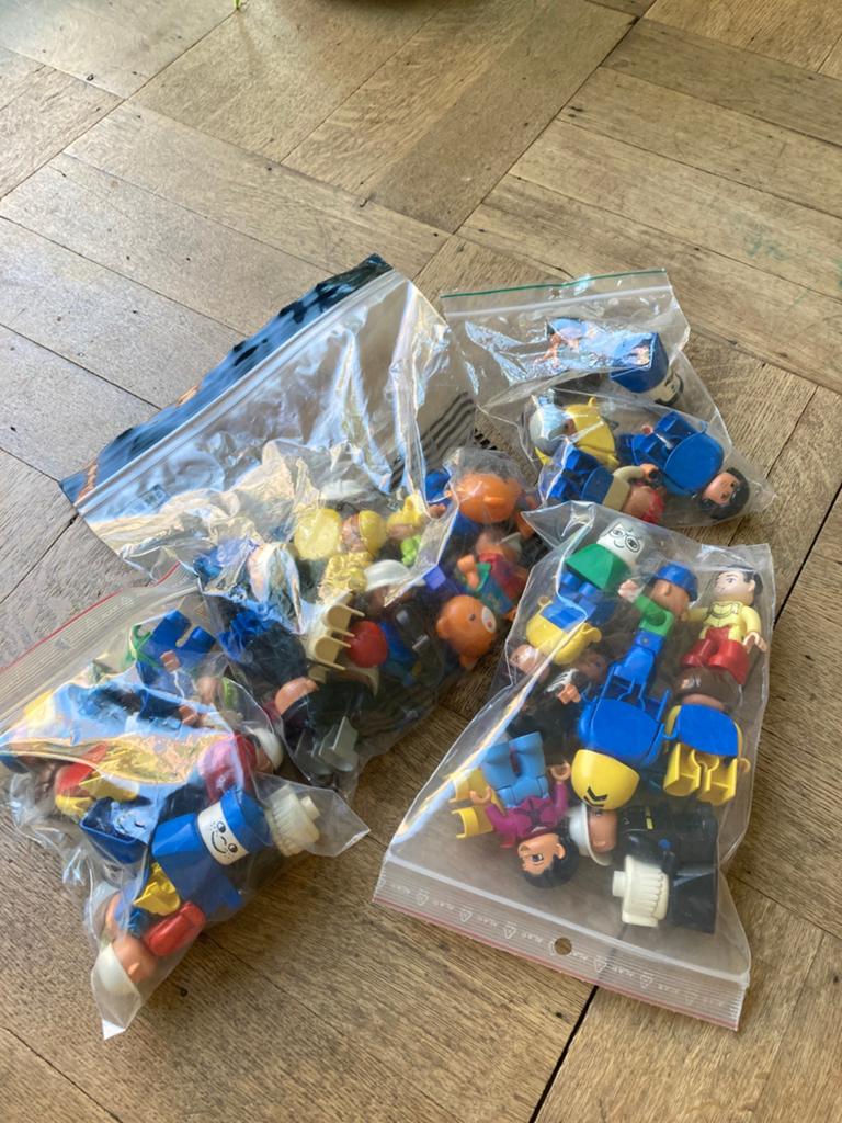 Duplo mannetjes, Ophalen, Zo goed als nieuw
