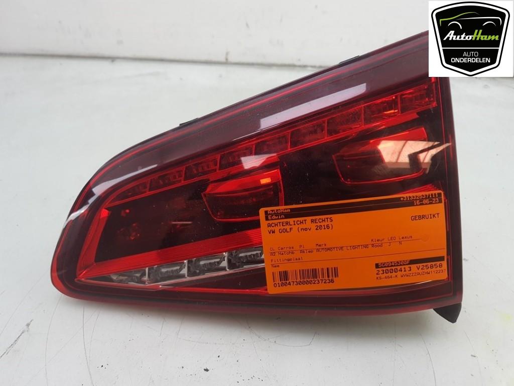 ACHTERLICHT RECHTS Volkswagen Golf VII (AUA) (|5G0945308F|), Gebruikt, Volkswagen