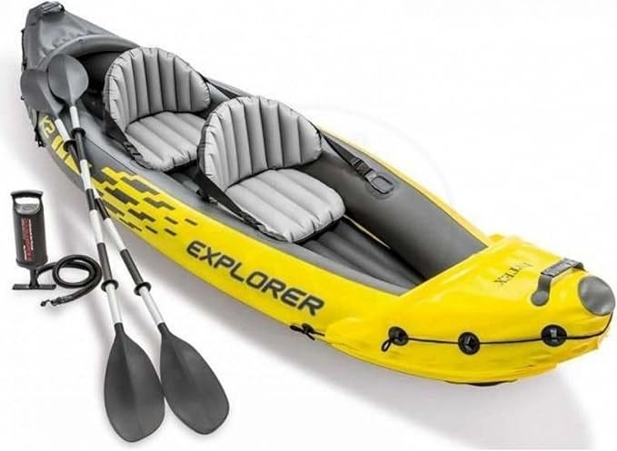 Kayak K2 explorer compleet voor twee personen, Watersport en Boten, Kajaks, Ophalen of Verzenden, Opblaasbaar, Zo goed als nieuw