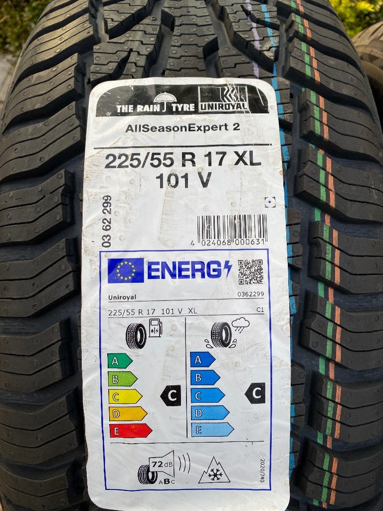 225/55 R17 101V UNIROYAL All Season, Autos : Pièces & Accessoires, Pneus & Jantes, Neuf, 4 Saisons, Enlèvement, 225 mm