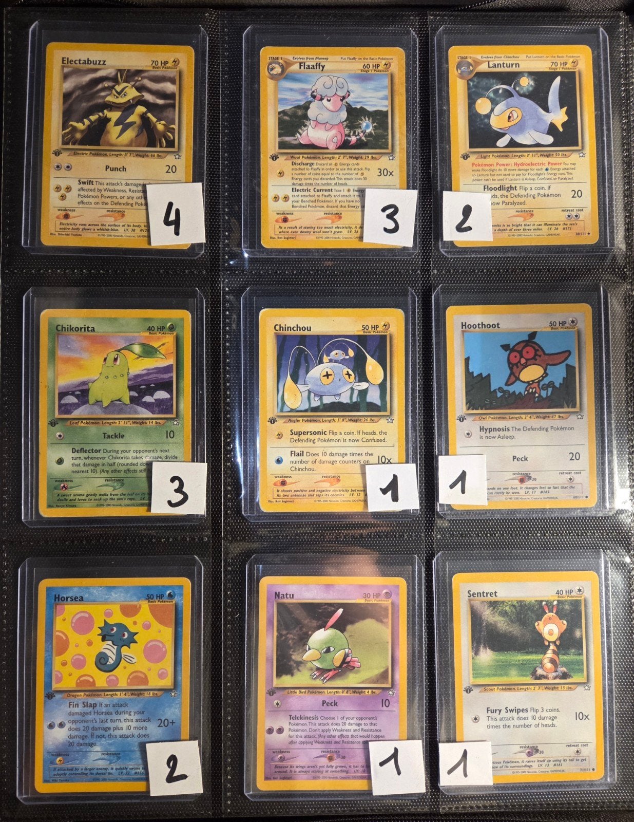 Pokemon Kaarten Neo Genesis 1st Edition, Enlèvement ou Envoi