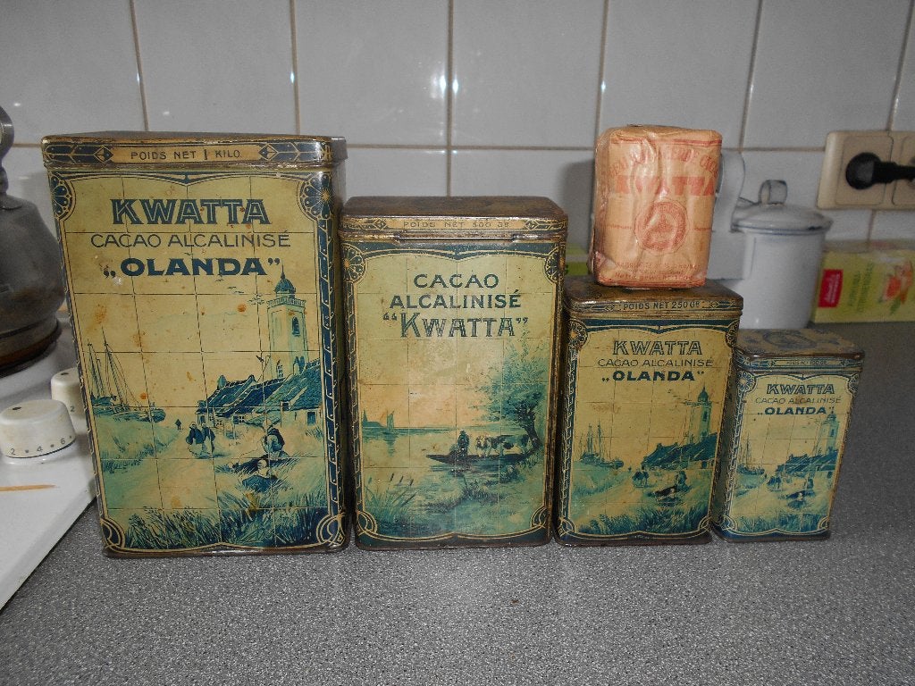 Ancienne boite de Kwatta, Collections, Enlèvement ou Envoi, Utilisé, Autre, Autres marques