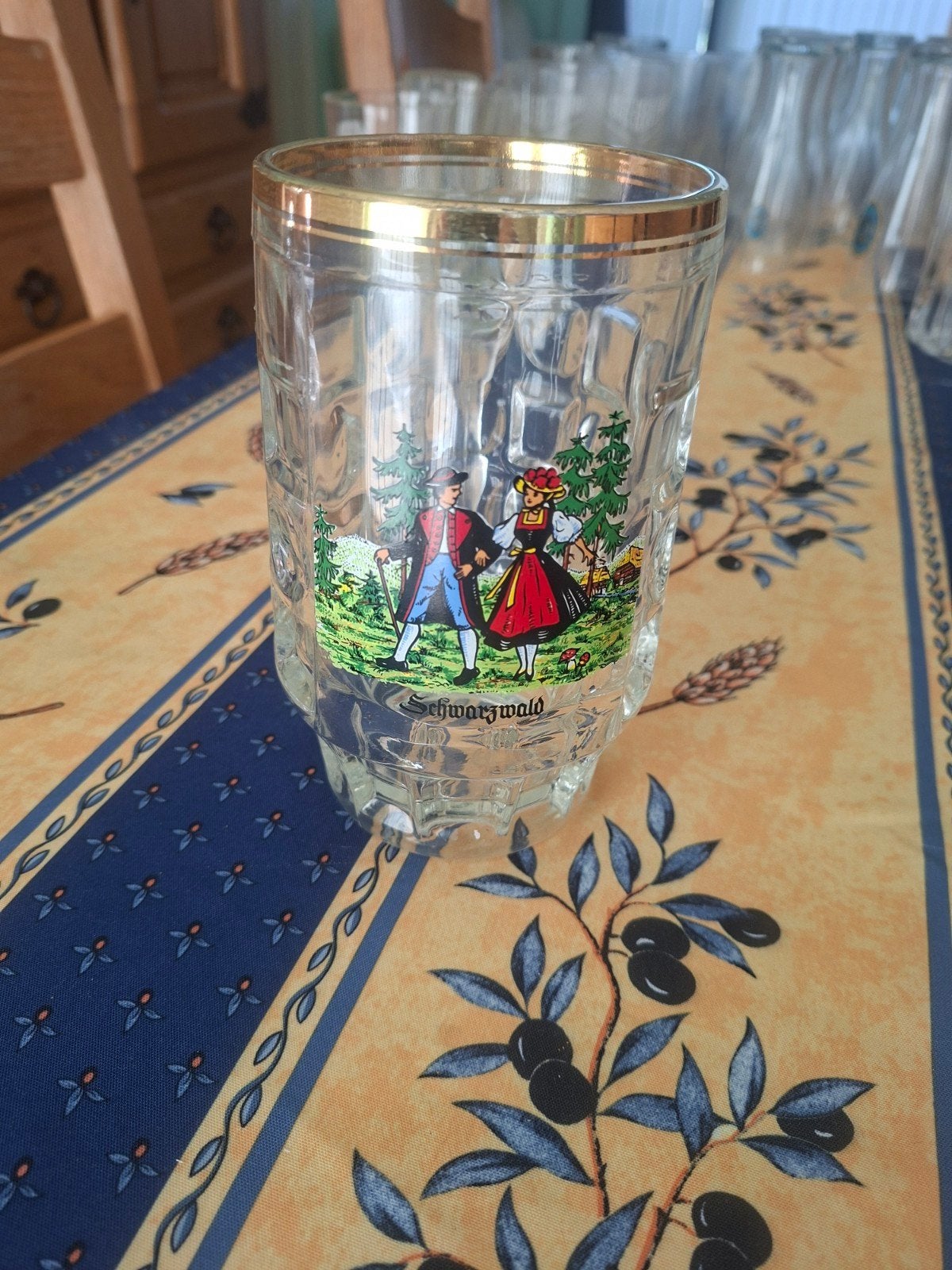 1 chope de bière, Enlèvement