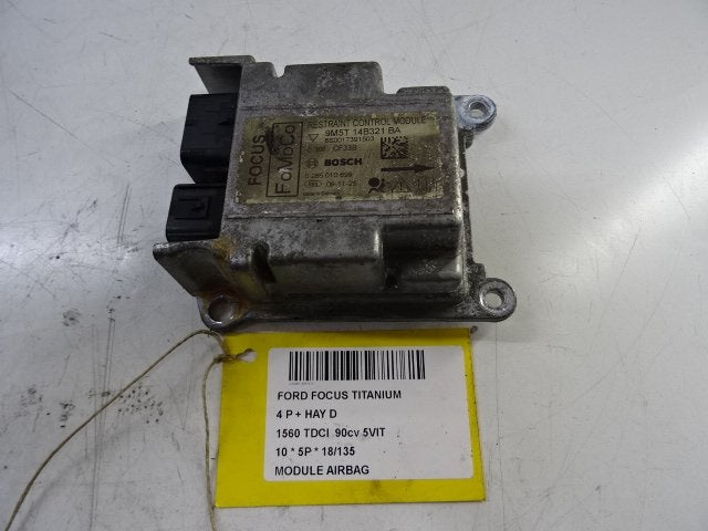 BOITIER AIRBAG Ford Focus 2 (01-2004/09-2012) (9M5T14B321BA), Mevr. I. Hauben, Rue de l'Espoir 34 34
4030  GRIVEGNÉE, BE, Info@Collignon.be