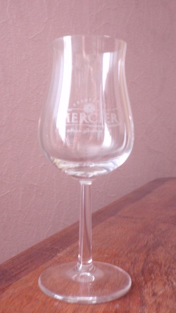 Vintage Mercier champagneglas (Tulpmodel) - nooit gebruikt!, Ophalen, Nieuw