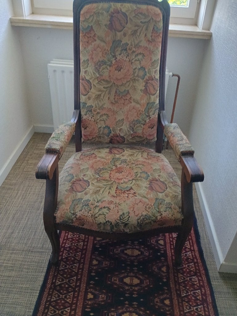 antieke Voltaire fauteuil, Enlèvement
