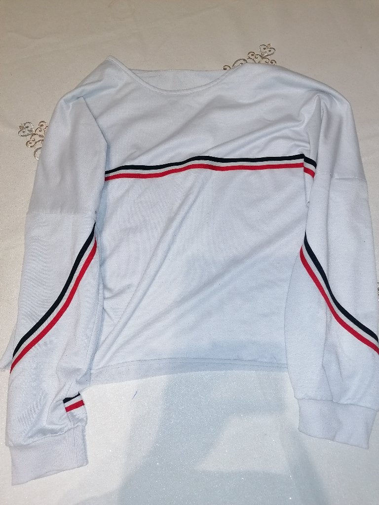 witte trui, Maat 38/40 (M), Wit, Ophalen of Verzenden, Zo goed als nieuw