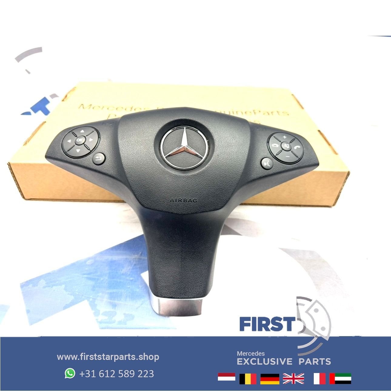 AMG STUURAIRBAG W204 W212 W207 X204 A207 S207 W164 ORIGINEEL, Gebruikt, -, Ophalen of Verzenden, -