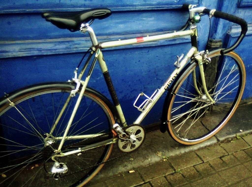 Giant peloton retro randonneur, Moins de 10 vitesses, Enlèvement, 28 pouces, Acier