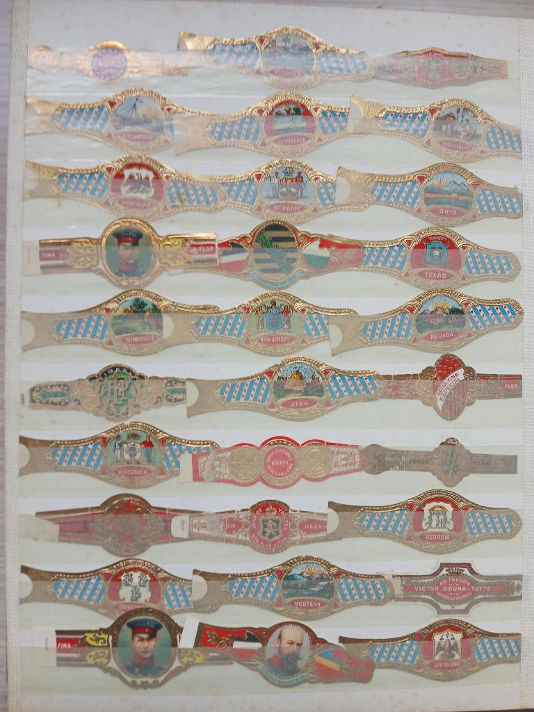 Sigarenbandjes verzameling, Ophalen of Verzenden, Gebruikt, Sigarenbandjes
