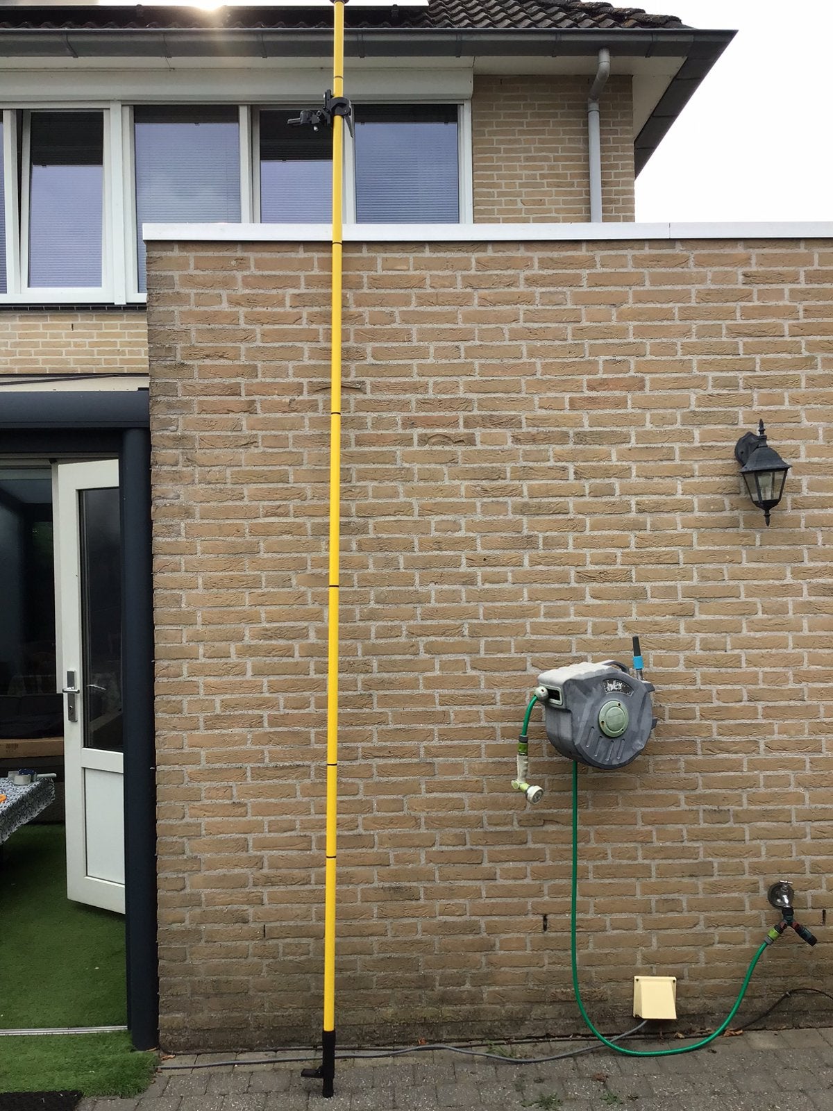TOPWAY 4,2m Telescopische Laserniveaupaal Vloer tot Plafond, Ophalen of Verzenden, Nieuw, Overige meters