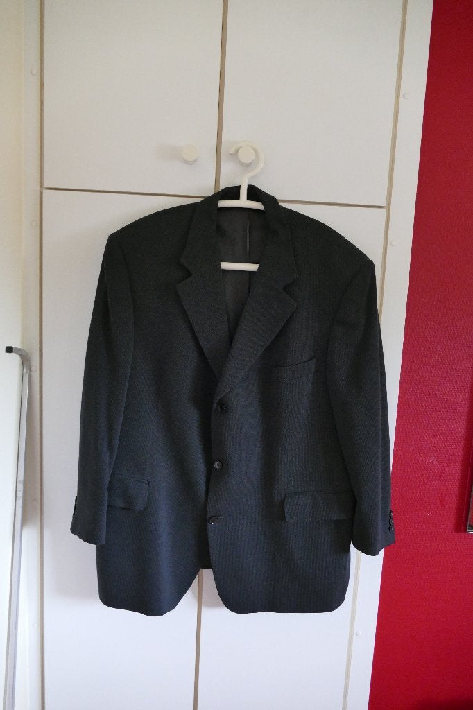 kostuumvest: maat 56, merk: Marzotto, Kleding | Heren, Kostuums en vesten, Zwart, Maat 56/58 (XL), Ophalen of Verzenden, Zo goed als nieuw