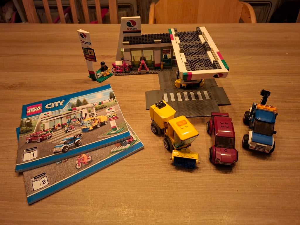 Lego 60132 service station, Ophalen of Verzenden, Lego