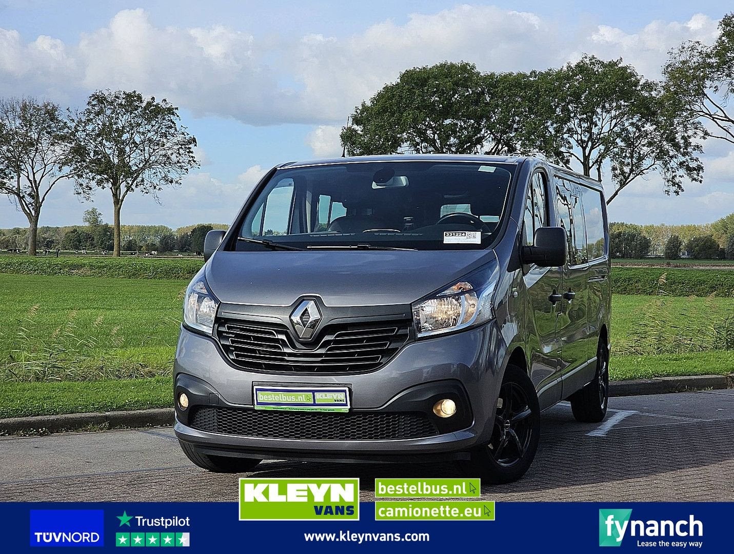 Renault TRAFIC 1.6 DCI L2H1 dubbel cabine lang leder carplay, Argent ou Gris, Entreprise, Diesel, Verrouillage central