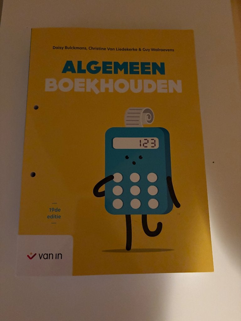 Handboek algemeen boekhouden, Enlèvement, Neuf
