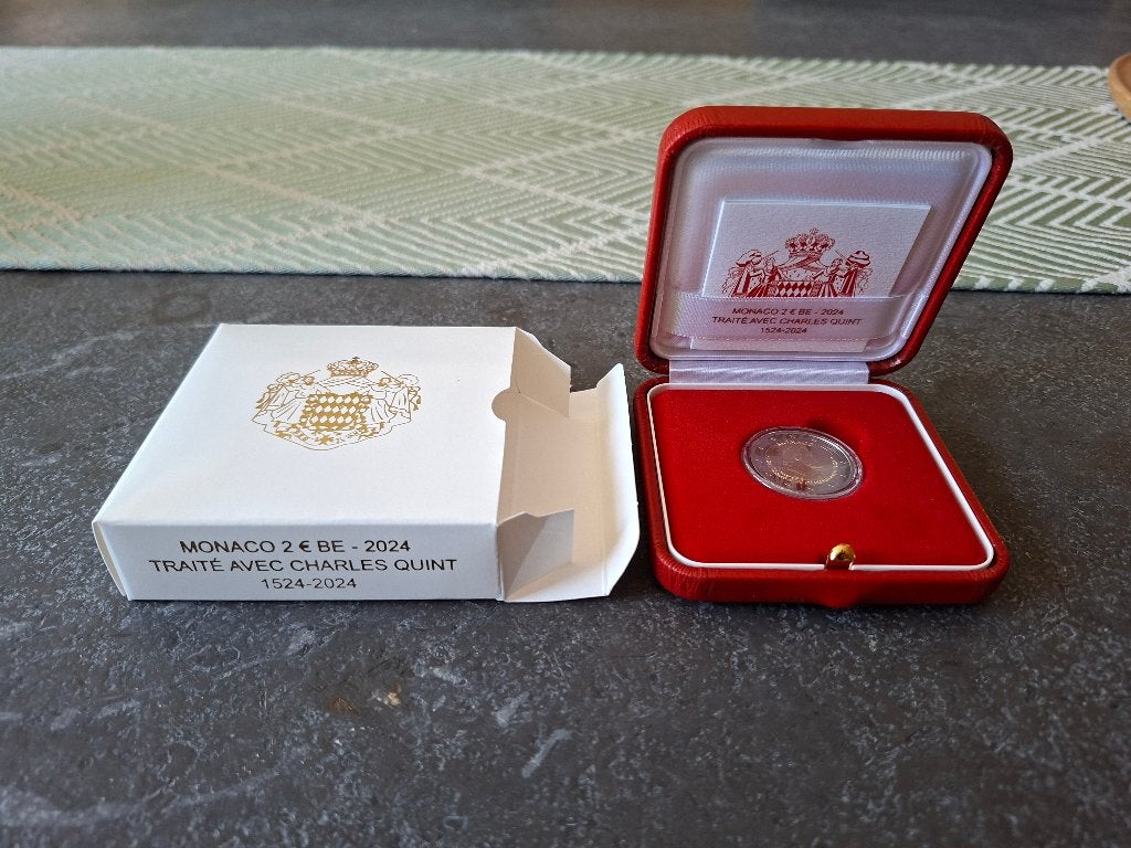 Monaco : 2 euros 2024 : Gâte avec Charles Quint 1524-2024, Enlèvement ou Envoi, Monaco, 2 euros, Monnaie en vrac
