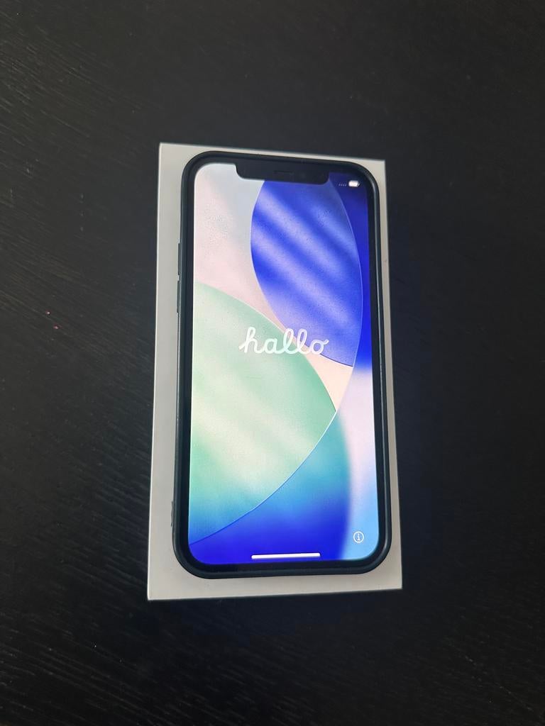 iPhone 12 black 128gb, Telecommunicatie, Mobiele telefoons | Apple iPhone, Ophalen, Zo goed als nieuw, IPhone 12