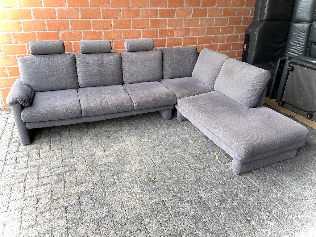 Hoeksalon in stof - zeer goede staat, Ophalen, Gebruikt, Stof