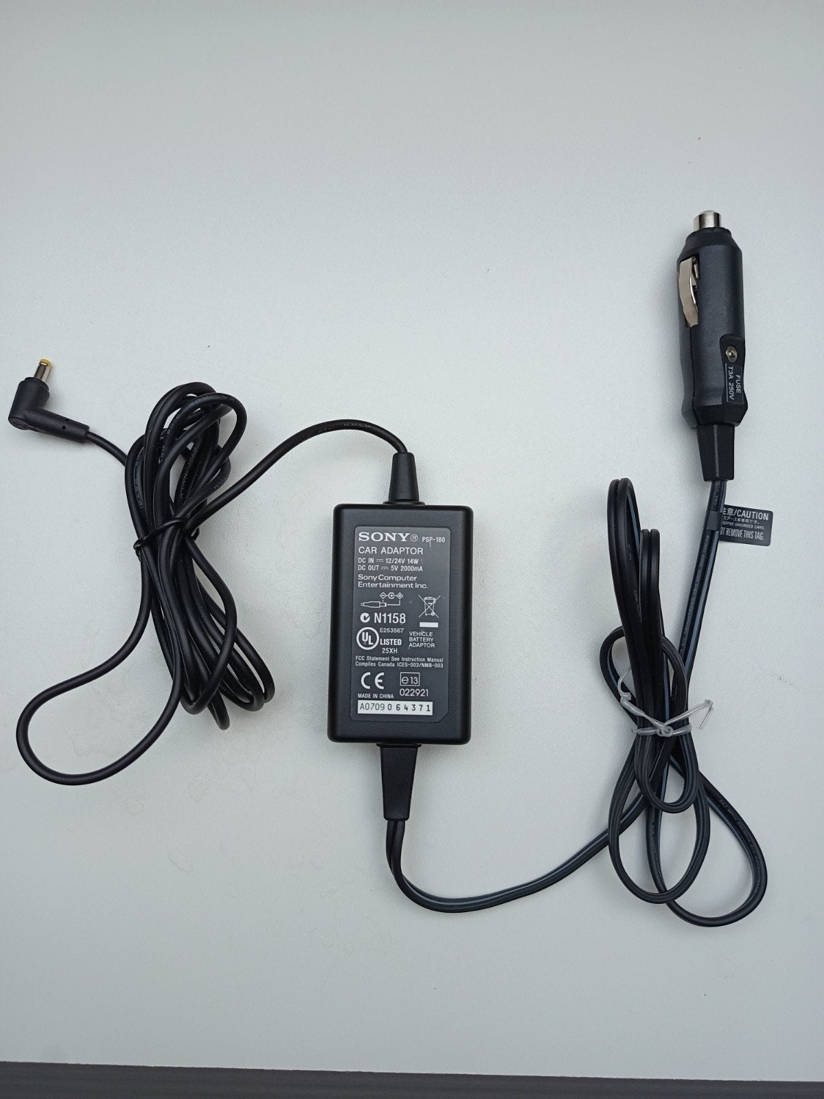 Chargeur PSP adaptataur voiture-anciennes PSP 100x/200x/300x, Enlèvement ou Envoi, Utilisé, PSP