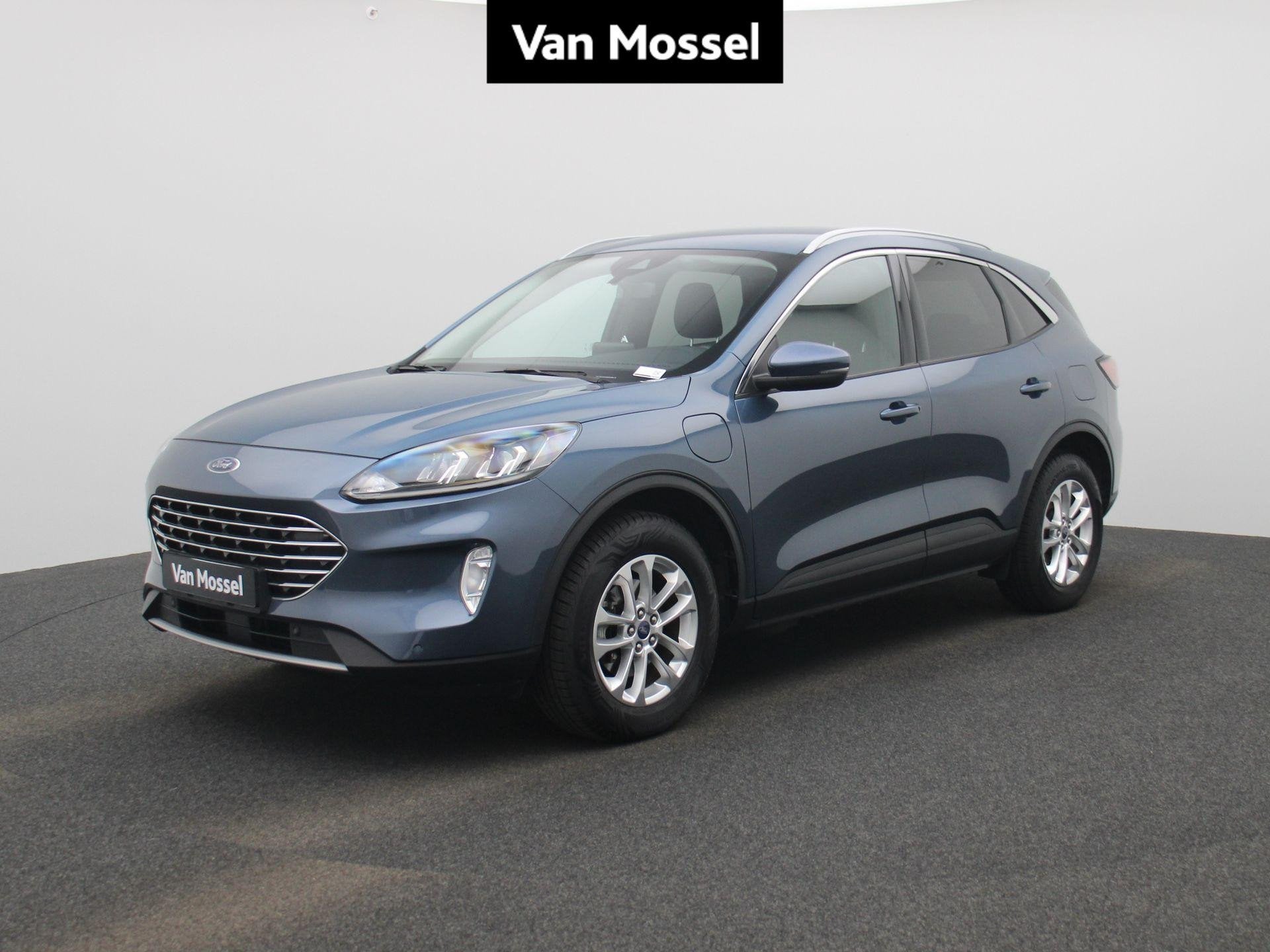 Ford Kuga 2.5i PHEV Titanium - Winterpack - Camera, Gebruikt, 4 cilinders, Blauw, Plug-in hybride
