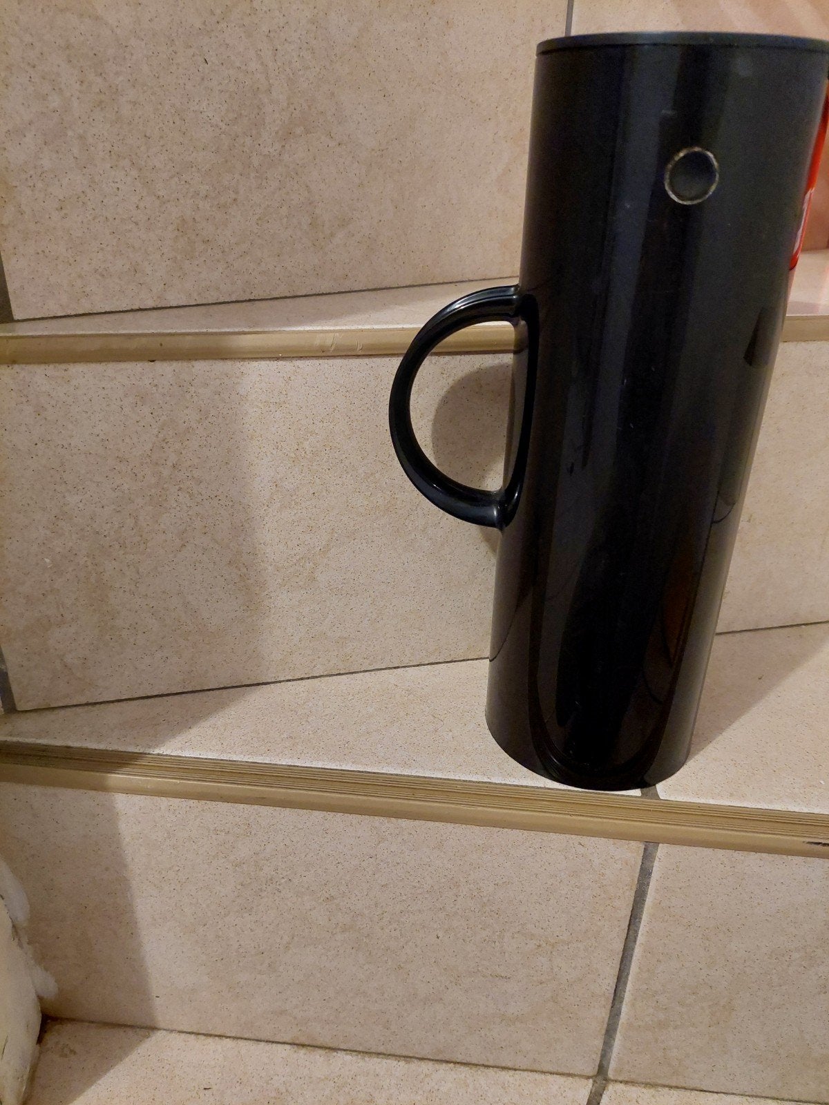 Thermos design Stecton, Ophalen, Zwart