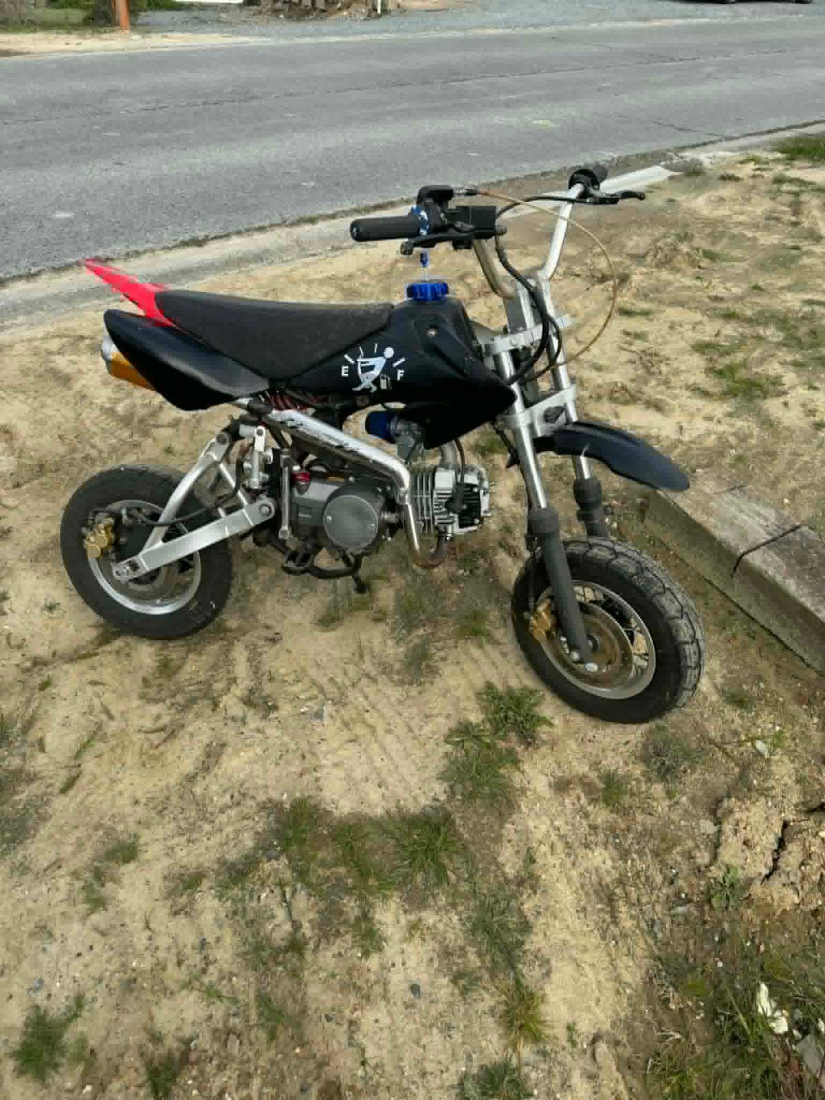 Lot pitbike, pocket en mini quad, 125 cm³, Enlèvement, Utilisé, Pit Bike
