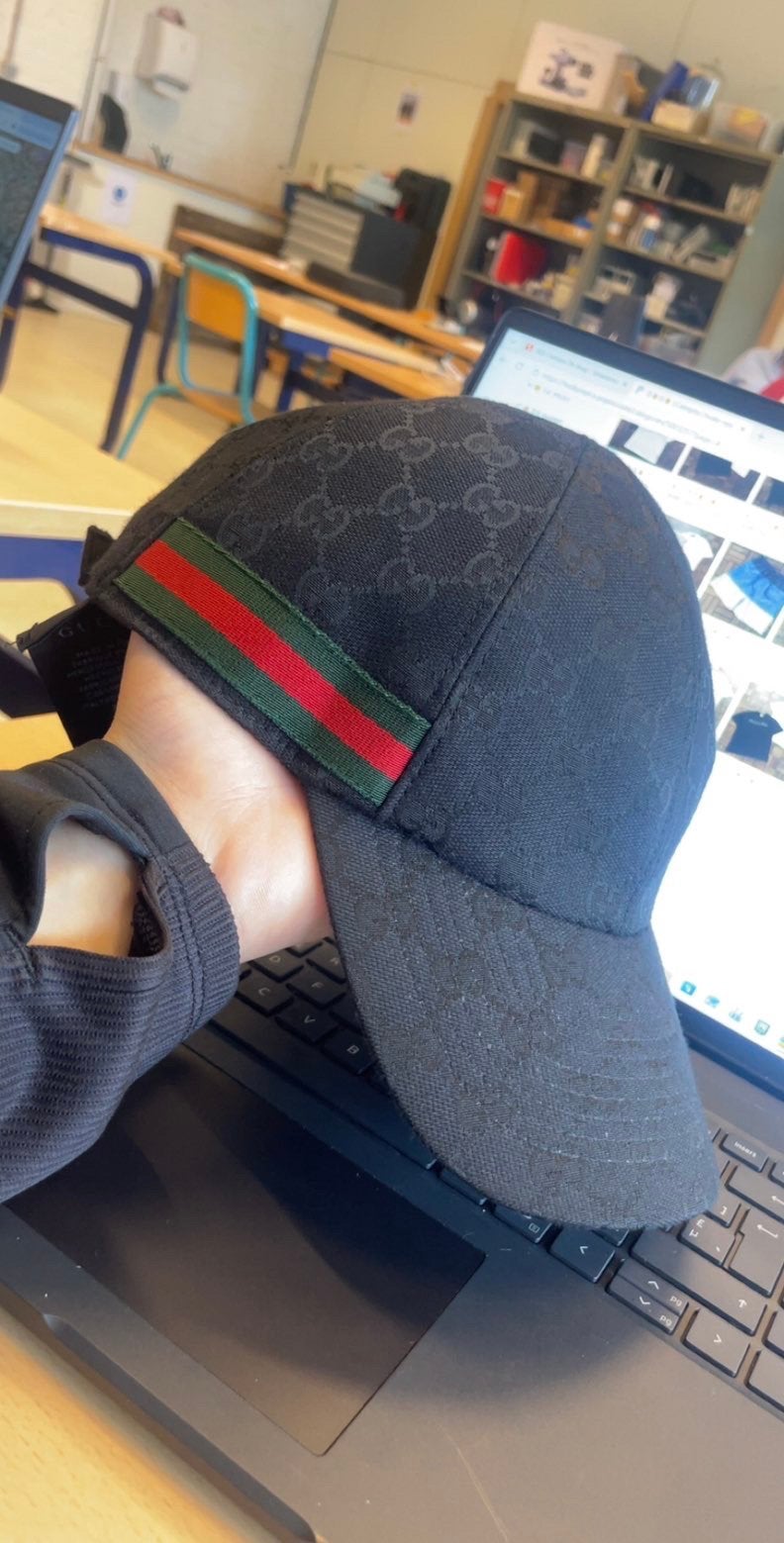 GUCCI PET/CASQUETTE NOIR 2026, Kleding | Heren, Hoeden en Petten, Ophalen of Verzenden, Zo goed als nieuw, Pet