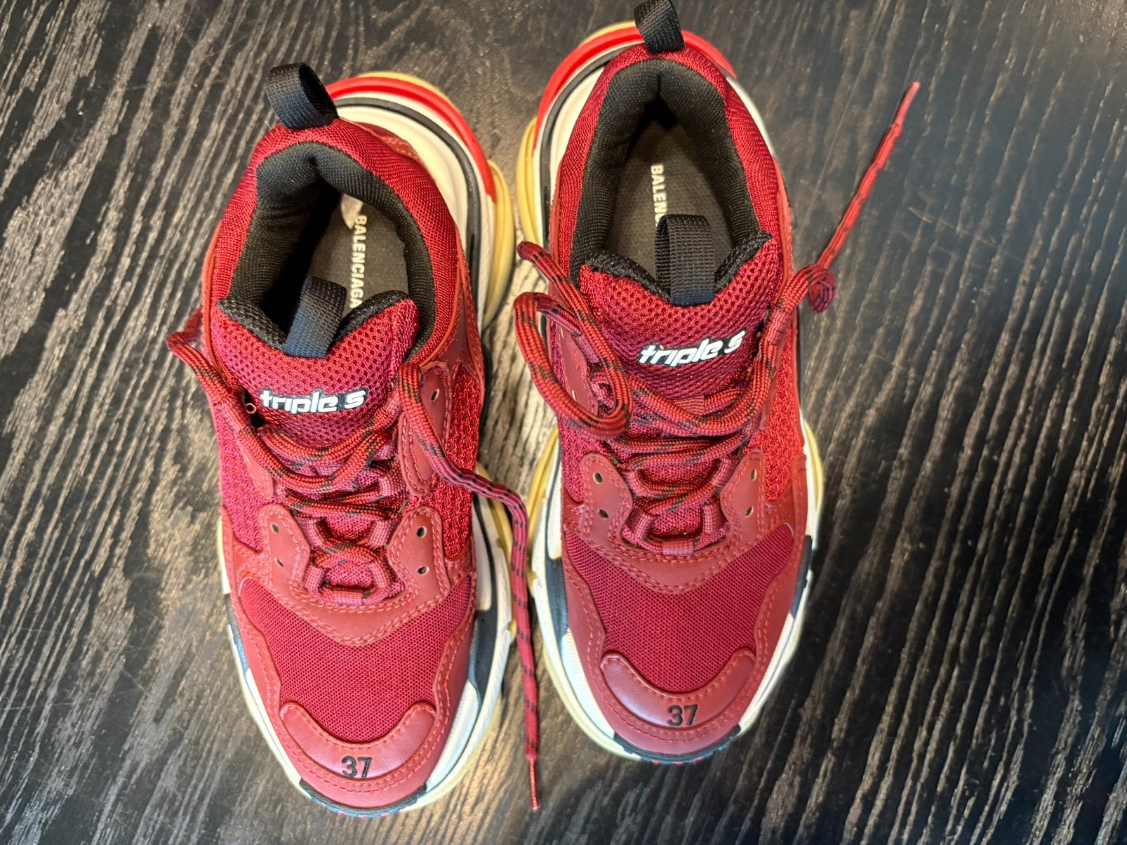 Balenciaga Triple S — taille 37, Enlèvement, Comme neuf, Sneakers et Baskets