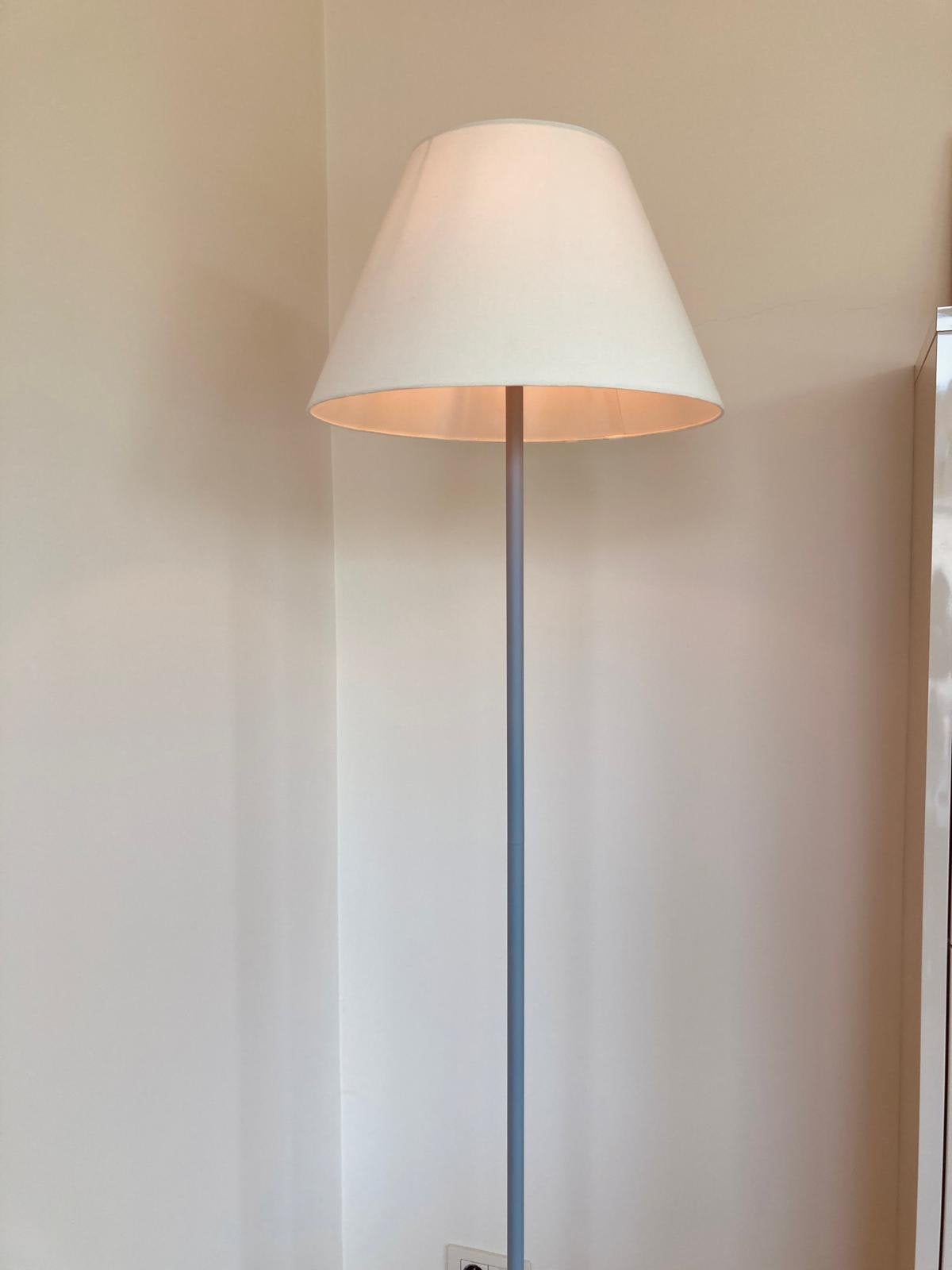 Stijlvolle staande lamp 180 cm, Ophalen, E27 (groot), Zo goed als nieuw, Metaal