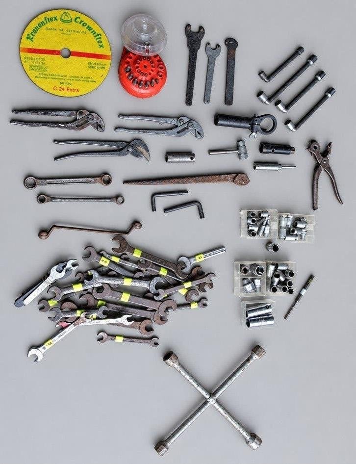 Groot lot vintage (auto)gereedschap – OPRUIM!, Auto diversen, Ophalen, Gebruikt