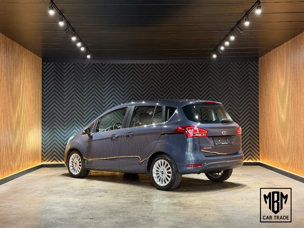 ✅ Ford B-Max 1.6i Ti-VCT Titanium PowerShift GARANTIE PDC, Auto's, Ford, Zwart, 4 cilinders, 149 g/km, B-Max