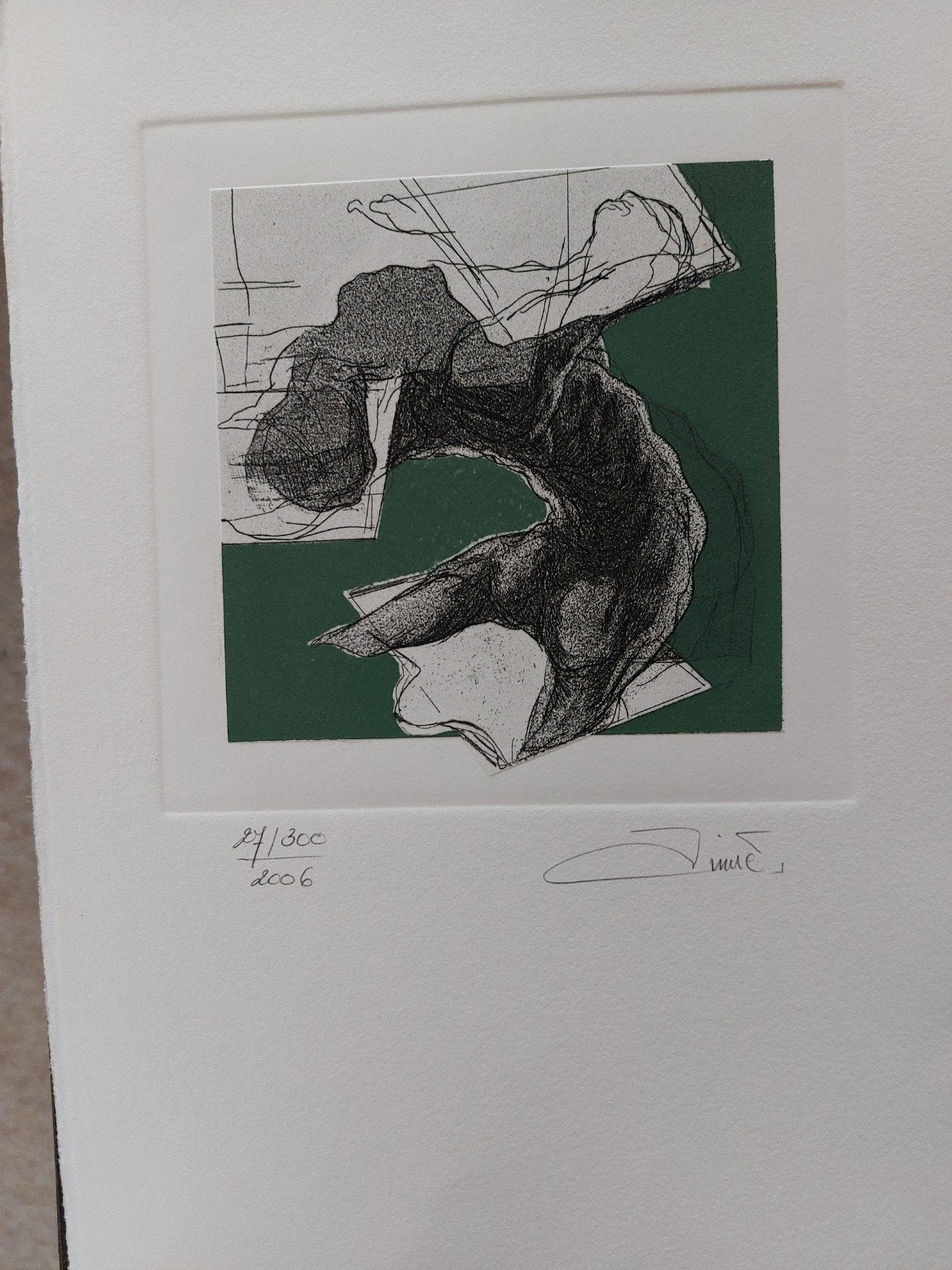Kleurenets ´de transcenderende ignudo´ van Aime  Put, Antiek en Kunst, Kunst | Etsen en Gravures, Ophalen, Ets, Genummerd