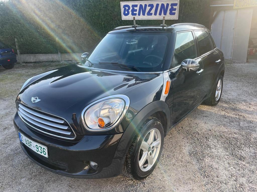 Mini Cooper Countryman 1.6i EU5 6vit Airco 104dkm LEZ=ok, Auto's, Voorwielaandrijving, Euro 5, 140 g/km, Zwart