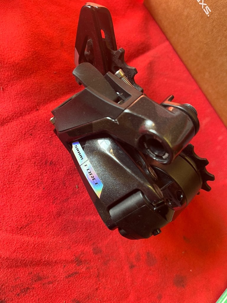 Sram Force AXS derailleur, Gebruikt, Ophalen of Verzenden, SRAM, Derailleur of Ketting