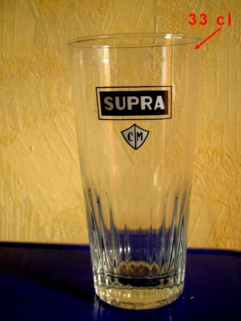 Chevalier Marin  "Supra"   33 cl, Collections, Marques de bière, Comme neuf, Verre ou Verres, Enlèvement ou Envoi