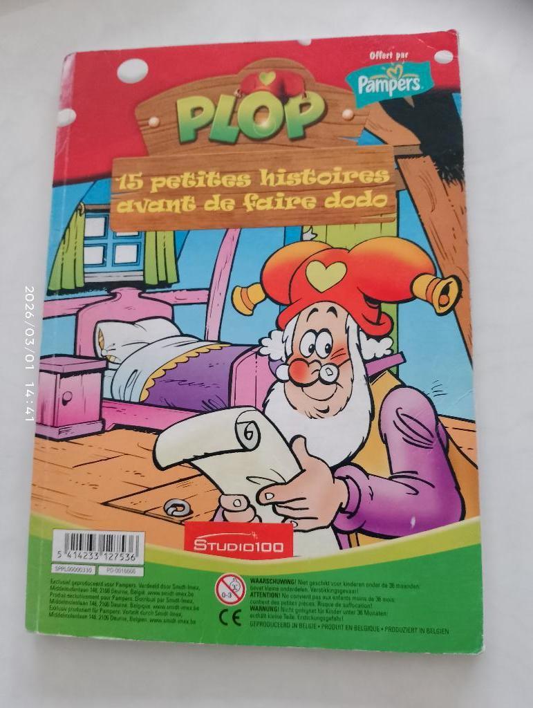 Boek plop in het Nederlands en Frans, nog plopboeken bij m, Boeken, Studio 100, Fictie algemeen, Jongen of Meisje, Ophalen of Verzenden