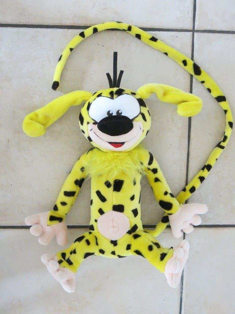 Supermooie Marsupilami knuffel, als nieuw, Ophalen, Overige figuren, Zo goed als nieuw, Beeldje of Figuurtje